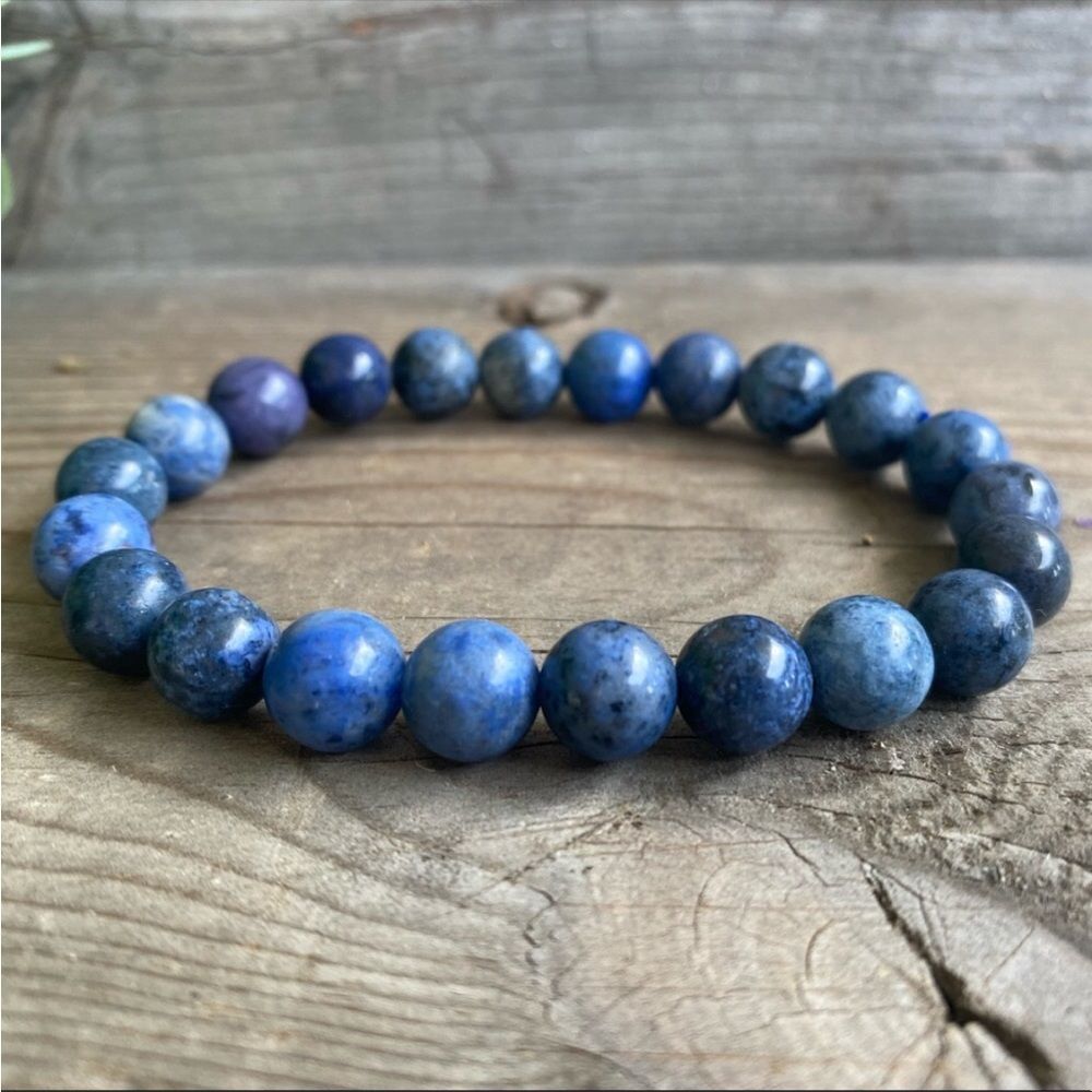 DUMORTIERITE CRYSTAL BRACELET